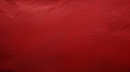 Red leather texture background. Red leather texture. Red leather background.の素材