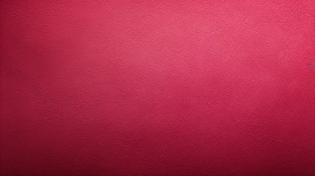 Texture of red leather for background. Close-up of leather texture.の素材