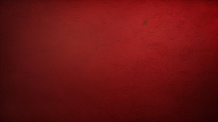Grunge red background with some damage on it and some stains on itの素材
