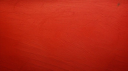 Background of red painted wall. Texture of a red painted wall.の素材