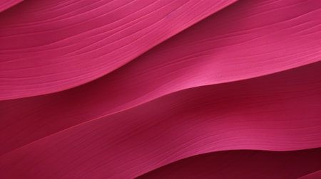 Abstract background of curved lines in pink color. Close-up.の素材