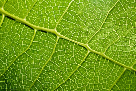 green leaf macro close up. nature background and texture for design.の素材