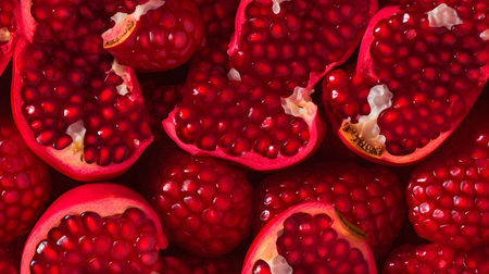 pomegranate fruit background, close up of pomegranate fruitの素材