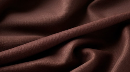 Smooth elegant brown silk or satin texture can use as abstract background. Luxurious background designの素材