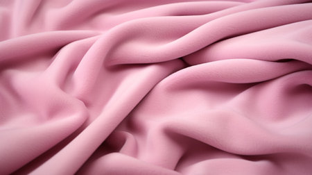 pink satin fabric as background, close-up of photoの素材