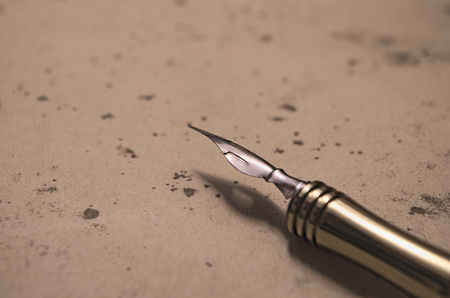 vintage penの写真素材