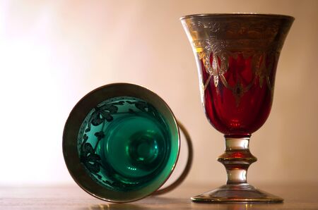 Old gobletsの写真素材