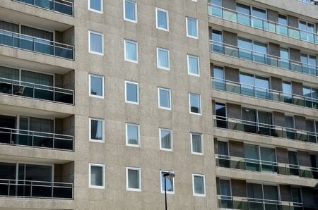 A building at Knokke, Belgium の写真素材