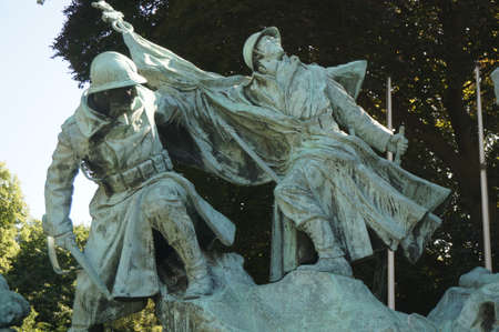 Monument for WO I in Belgiumのeditorial素材