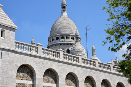 Sacre Coeur in Paris の写真素材