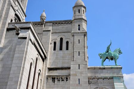 Sacre Coeur in Paris の写真素材