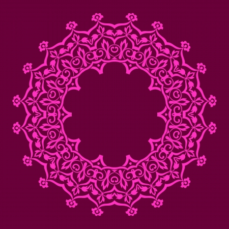 traditional Persian-Arabic-Turkish-Islamic Pattern のイラスト素材