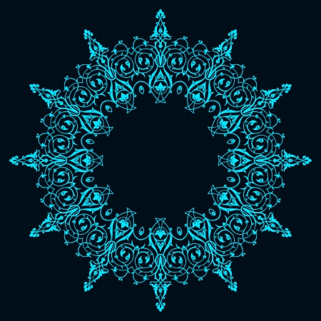 round patternのイラスト素材