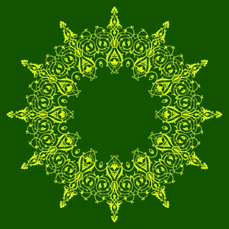 round patternのイラスト素材