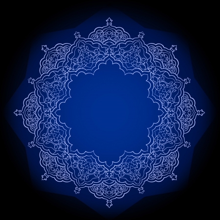 Vector of traditional Persian-Arabic-Turkish-Islamic Pattern のイラスト素材