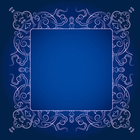 traditional Persian-Arabic-Turkish-Islamic Patternのイラスト素材