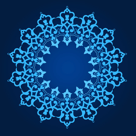traditional Persian-Arabic-Turkish-Islamic Patternのイラスト素材