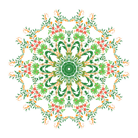 Traditional Persian-Islamic Patternのイラスト素材