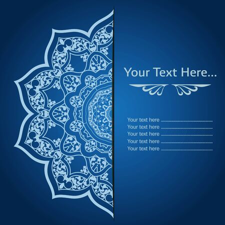 Traditional Persian-Islamic Patternのイラスト素材