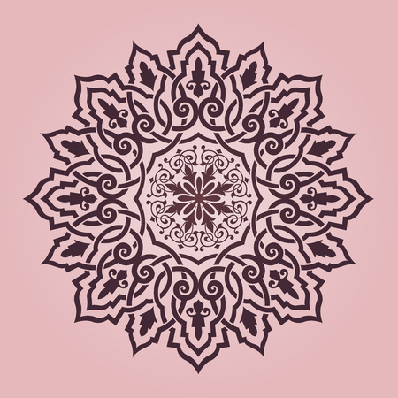 traditional Persian-Arabic-Turkish-Islamic Patternのイラスト素材