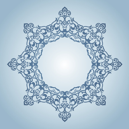 traditional Persian-Arabic-Turkish-Islamic Patternのイラスト素材