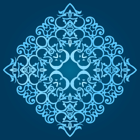 Mandala pattern design illustration.のイラスト素材