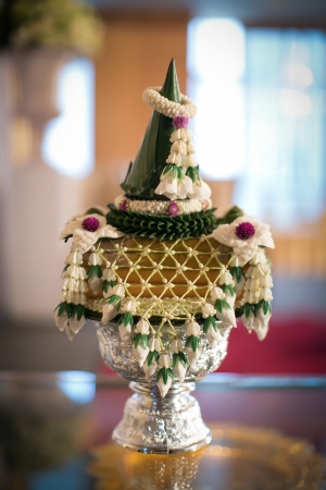Thai wedding flower の写真素材