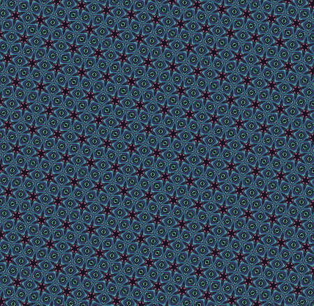 Abstract 3D Illustration of Modern Pattern