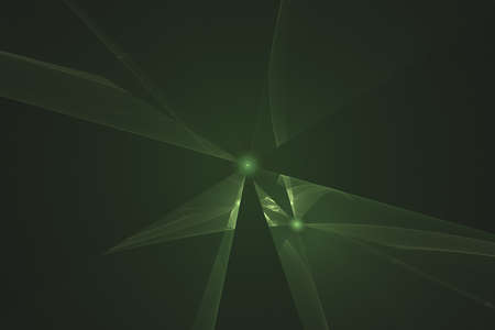 Abstract 3D Illustration of Modern Fractal Backgroundの写真素材