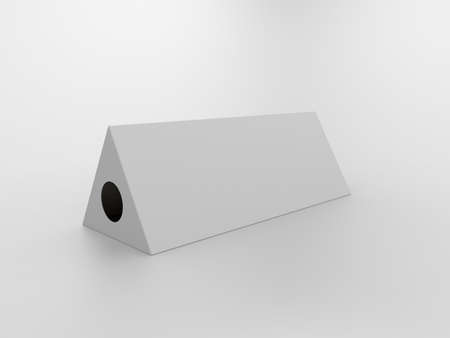 3D Rendering Product Packaging Templateの写真素材