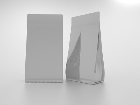 3D Rendering Product Packaging Templateの写真素材