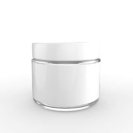 3D Rendering Product Packaging Templateの写真素材