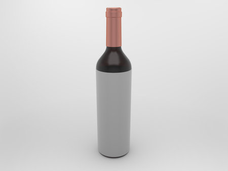 3D Rendering Product Packaging Templateの写真素材