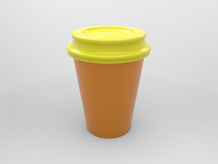 3D Rendering Product Packaging Templateの写真素材