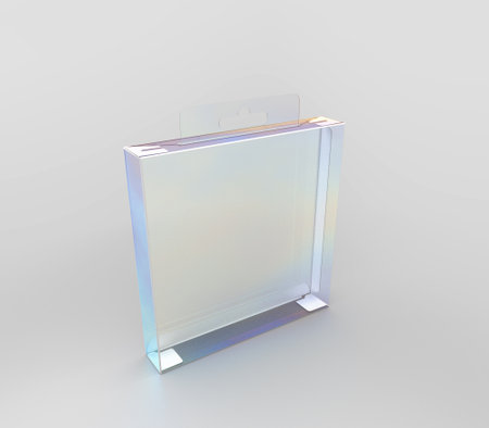 3D Rendering Product Packaging Templateの写真素材