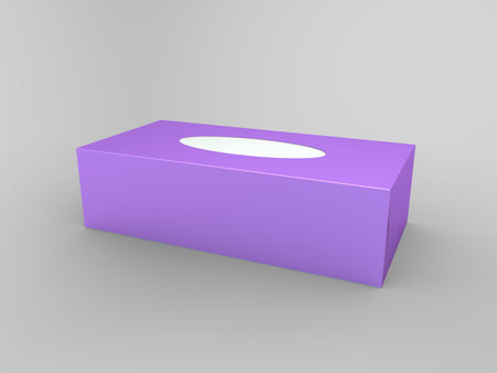 3D Rendering Product Packaging Templateの写真素材
