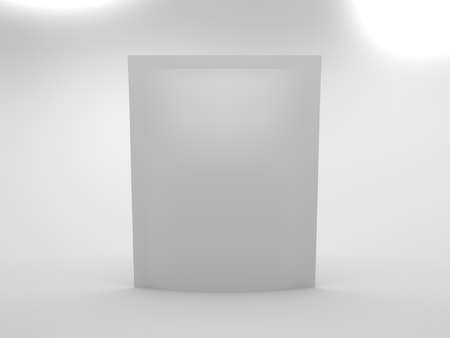 3D Rendering Product Packaging Templateの写真素材