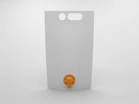 3D Rendering Product Packaging Templateの写真素材