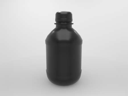 3D Rendering Product Packaging Templateの写真素材