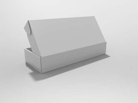 3D Rendering Product Packaging Templateの写真素材