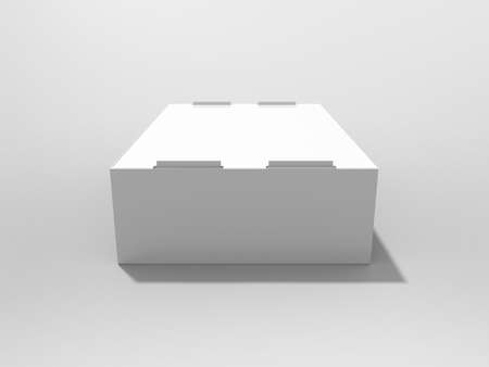 3D Rendering Product Packaging Templateの写真素材