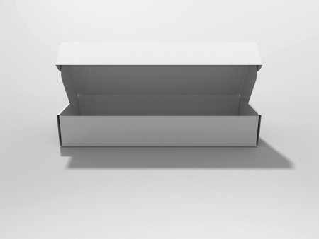 3D Rendering Product Packaging Templateの写真素材
