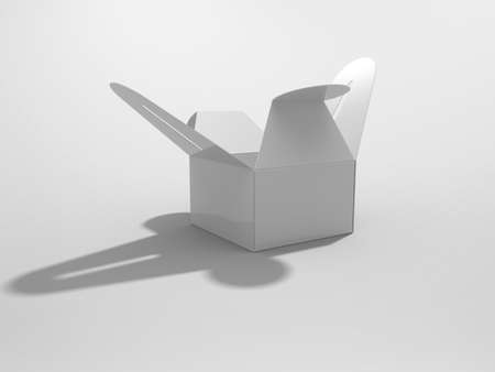 3D Rendering Product Packaging Templateの写真素材
