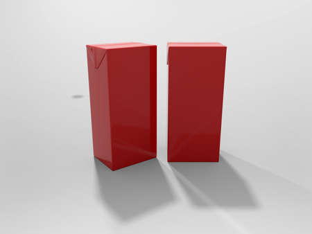 3D Rendering Product Packaging Template