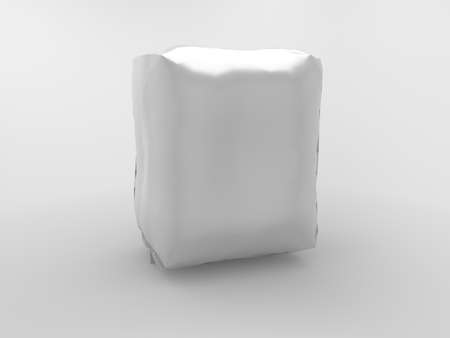 3D Rendering Product Packaging Templateの写真素材