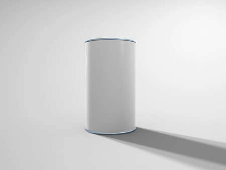 3D Rendering Product Packaging Templateの写真素材