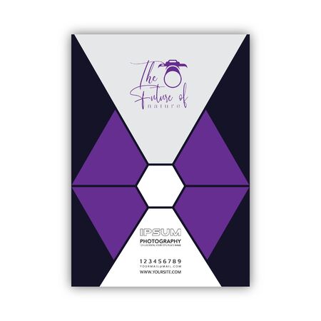 Eye catching photography flyer poster designのイラスト素材