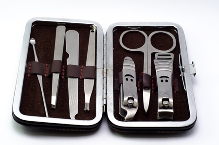 nail clipper setの写真素材