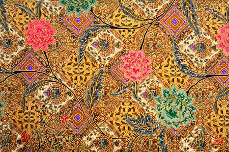 Pattern for traditional clothes malaysia include batikの写真素材