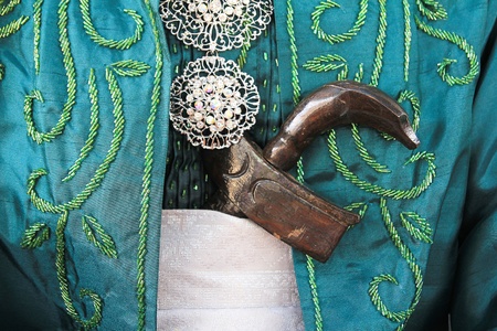 Malay Wedding Weapon - Kerisの写真素材